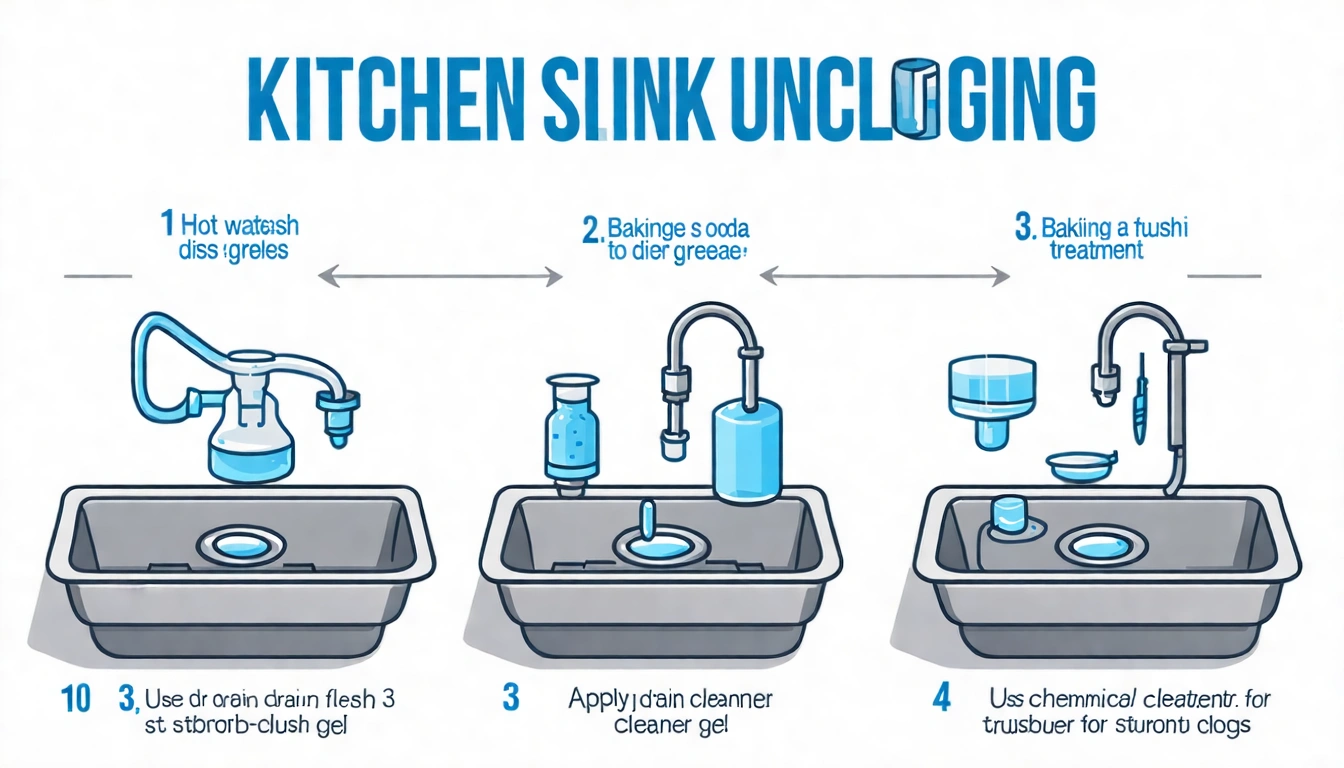 廚房水槽疏通方法