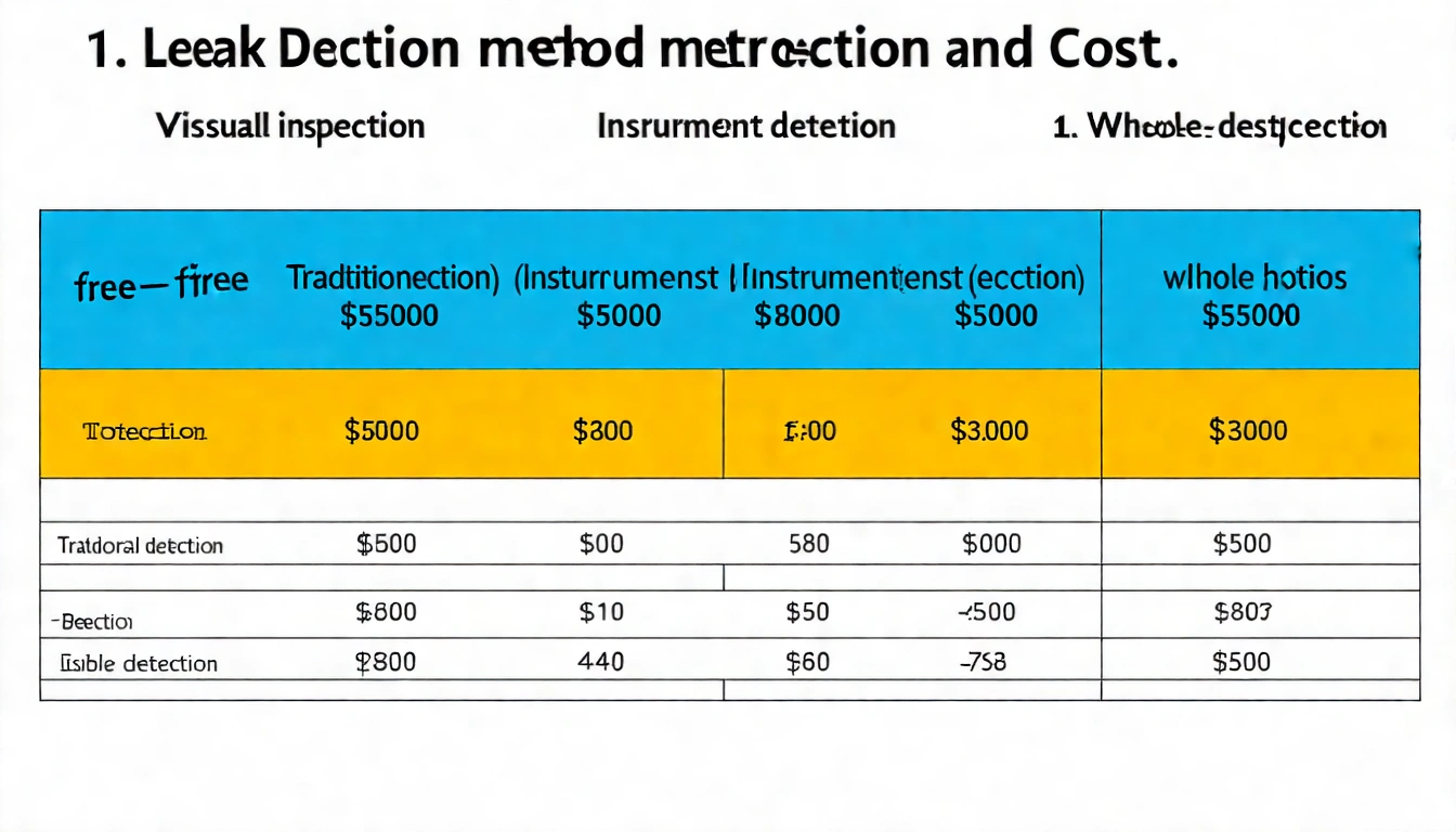 漏水檢測方式比較