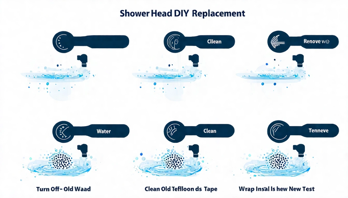 蓮蓬頭怎麼換？DIY更換教學與常見問題解答【2026】