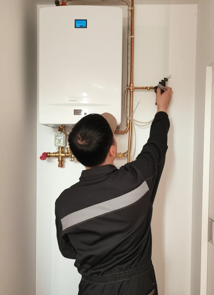熱水器維修施工照 - 專業處理熱水器問題